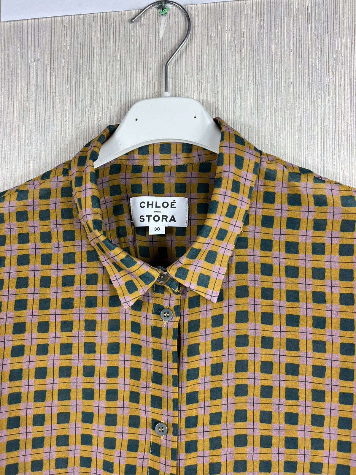 Chloe × Designer Chloé Stora Paris patterned button up shirt full print chloe Size S / US 4 / IT 40 - 8 Thumbnail