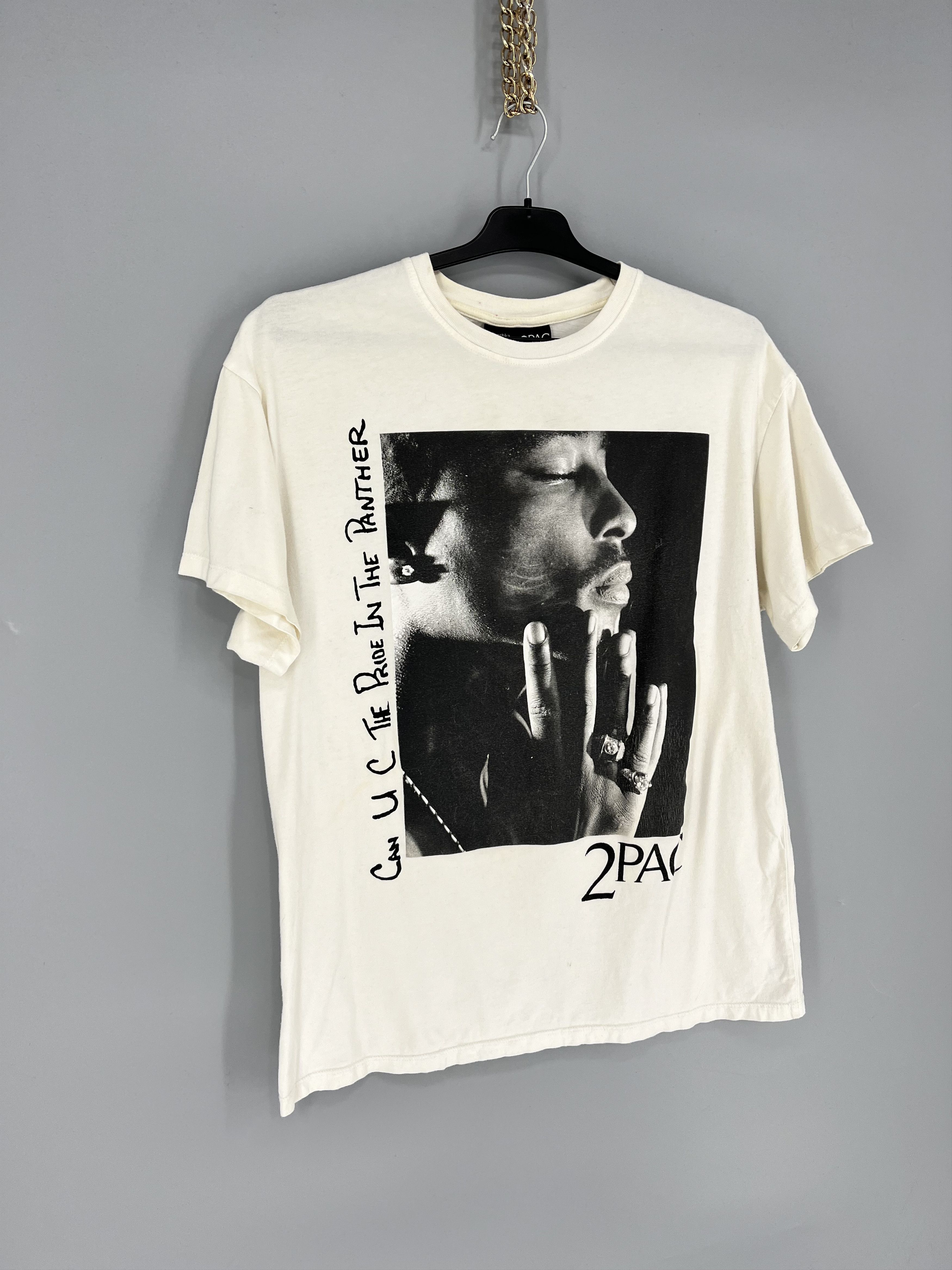 Band Tees Vintage Y2K 2PAC Tupac Shakur HipHop Rap Tee Size US L / EU 52-54 / 3 - 2 Thumbnail