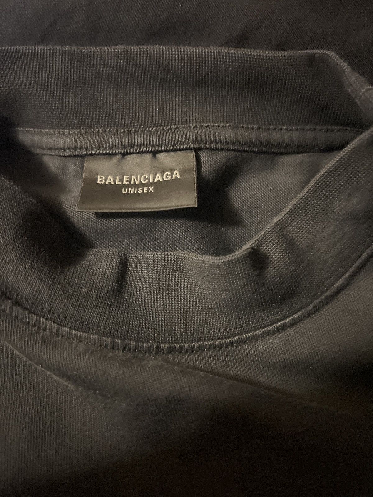 Balenciaga Balenciaga Burning unity logo oversized tee Size US L / EU 52-54 / 3 - 5 Thumbnail