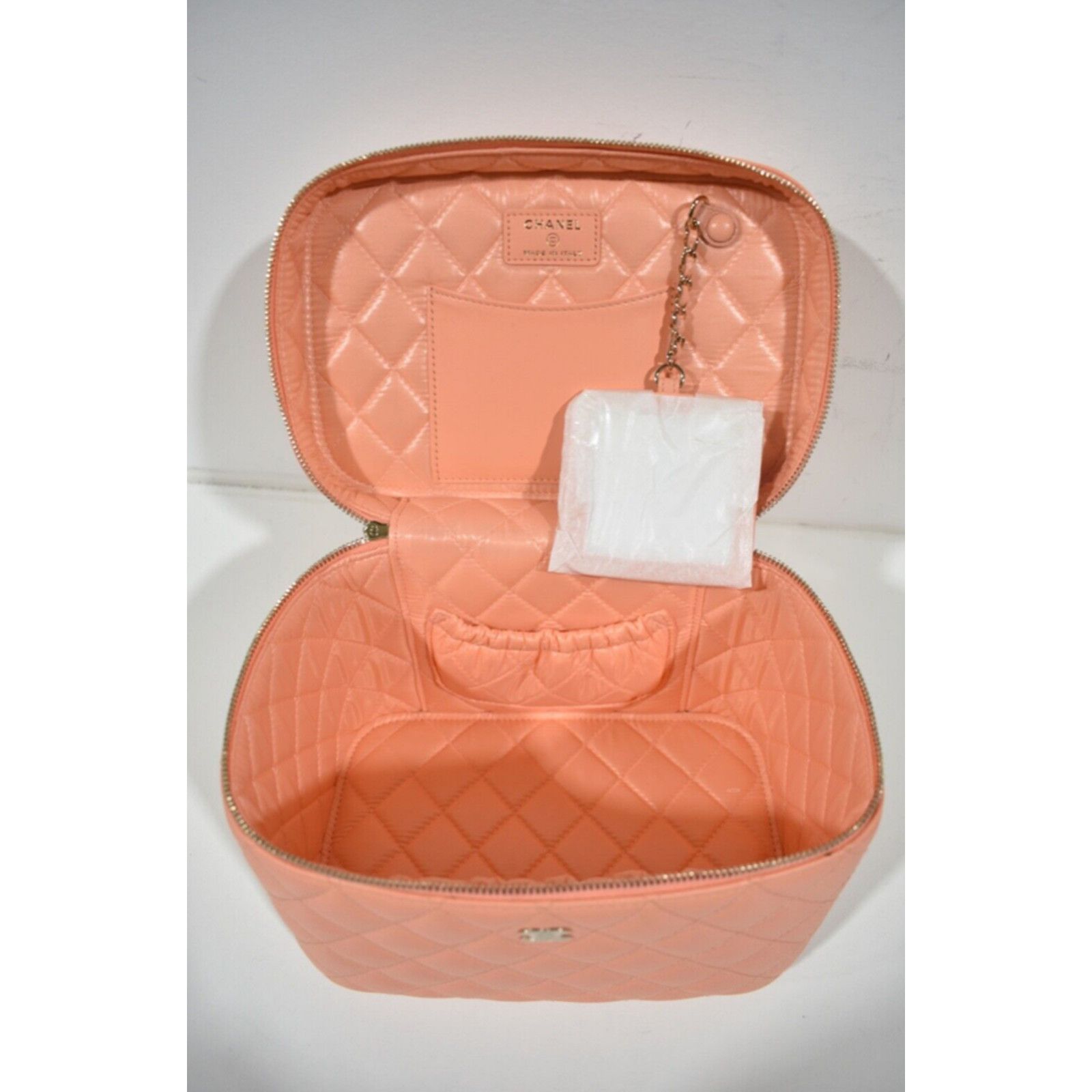 Chanel Chanel Beauty Pouch Case Top Handle Travel Toiletry Bag Size ONE SIZE - 8 Thumbnail