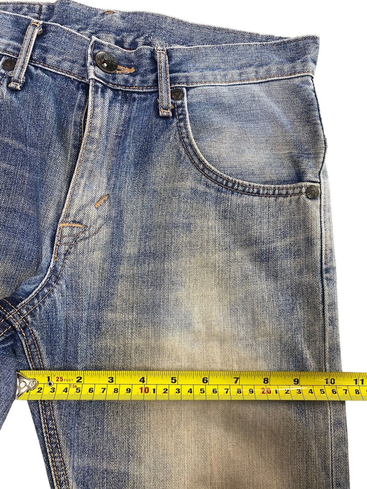 Edwin Edwin Mud Wash Style Straight Leg Jeans Size US 30 / EU 46 - 7 Thumbnail