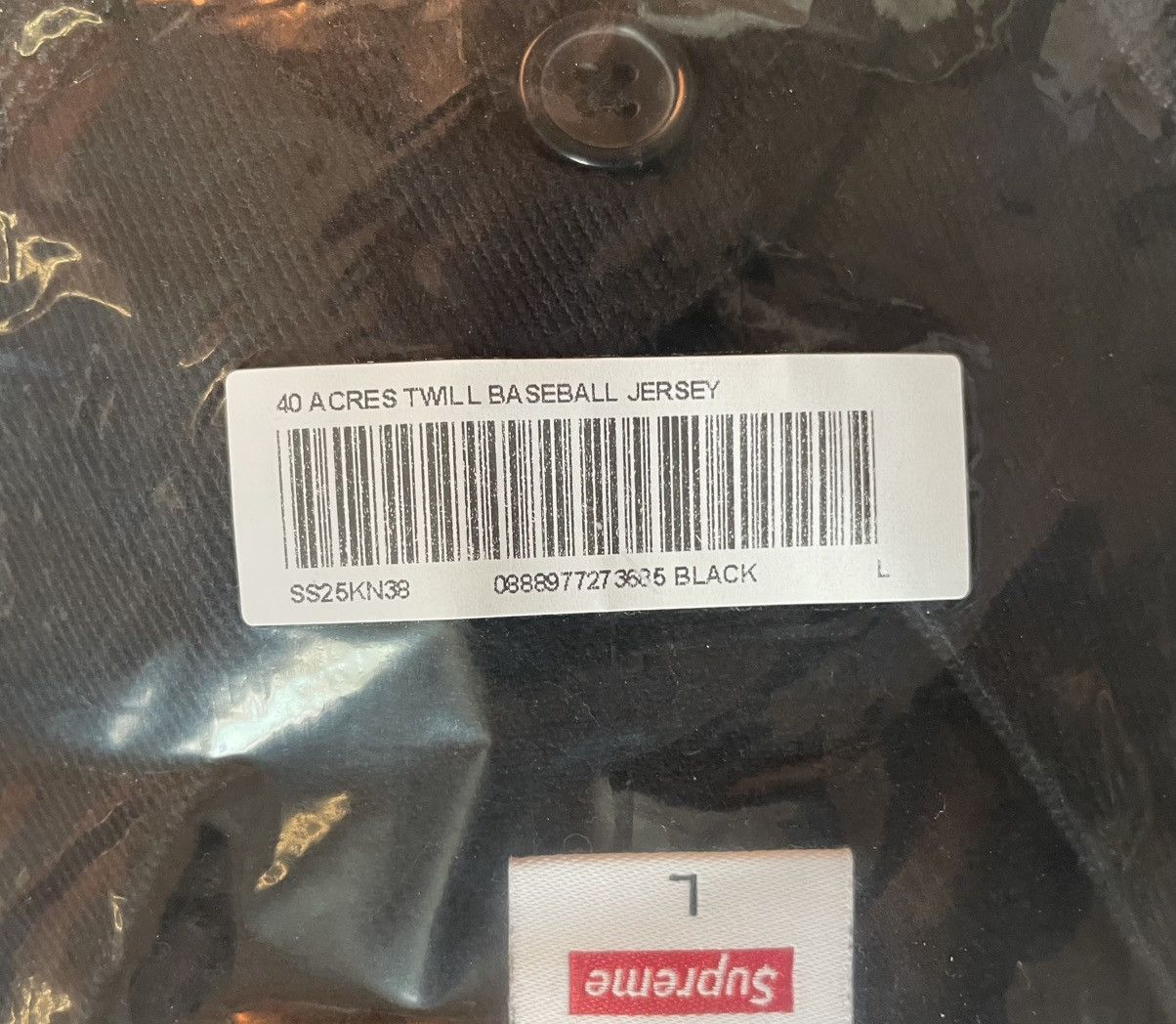 Supreme Supreme x 40 Acres baseball jersey spike lee Size US L / EU 52-54 / 3 - 6 Thumbnail