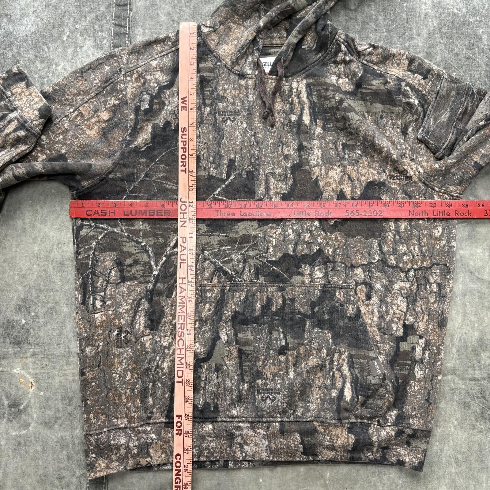 Realtree Vintage Y2K Style Realtree Timber Camo Grunge Skater Hoodie Size US L / EU 52-54 / 3 - 3 Thumbnail