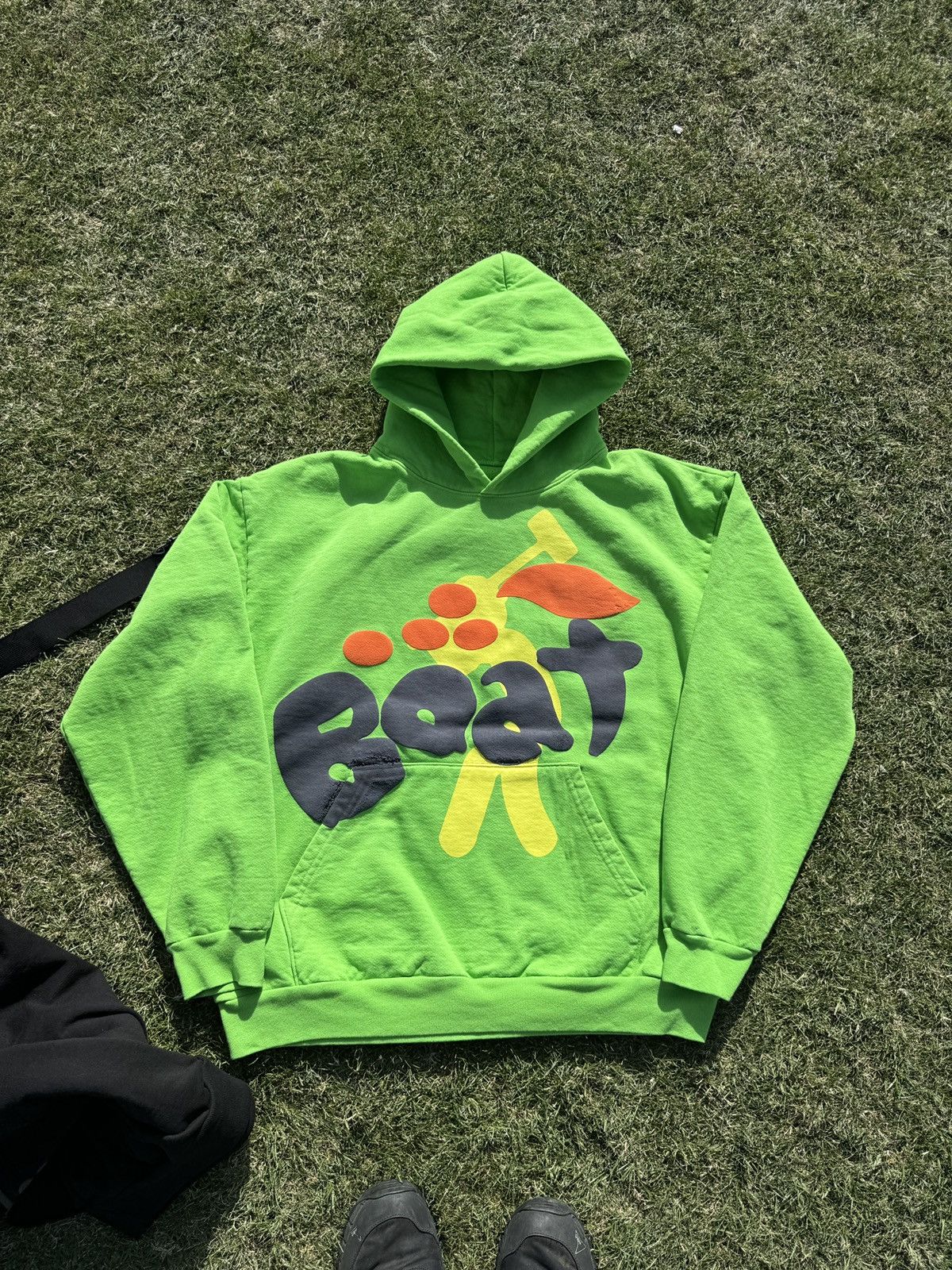 Premium CPFM Glo Man Zip Hoodie With Puff Print, Cactus Plant