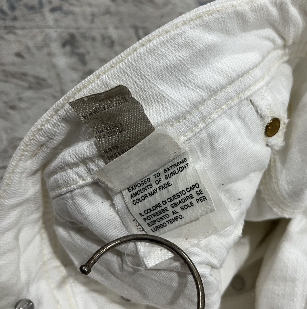Diesel Diesel Industry Jogger White Jeans Size US 34 / EU 50 - 10 Thumbnail