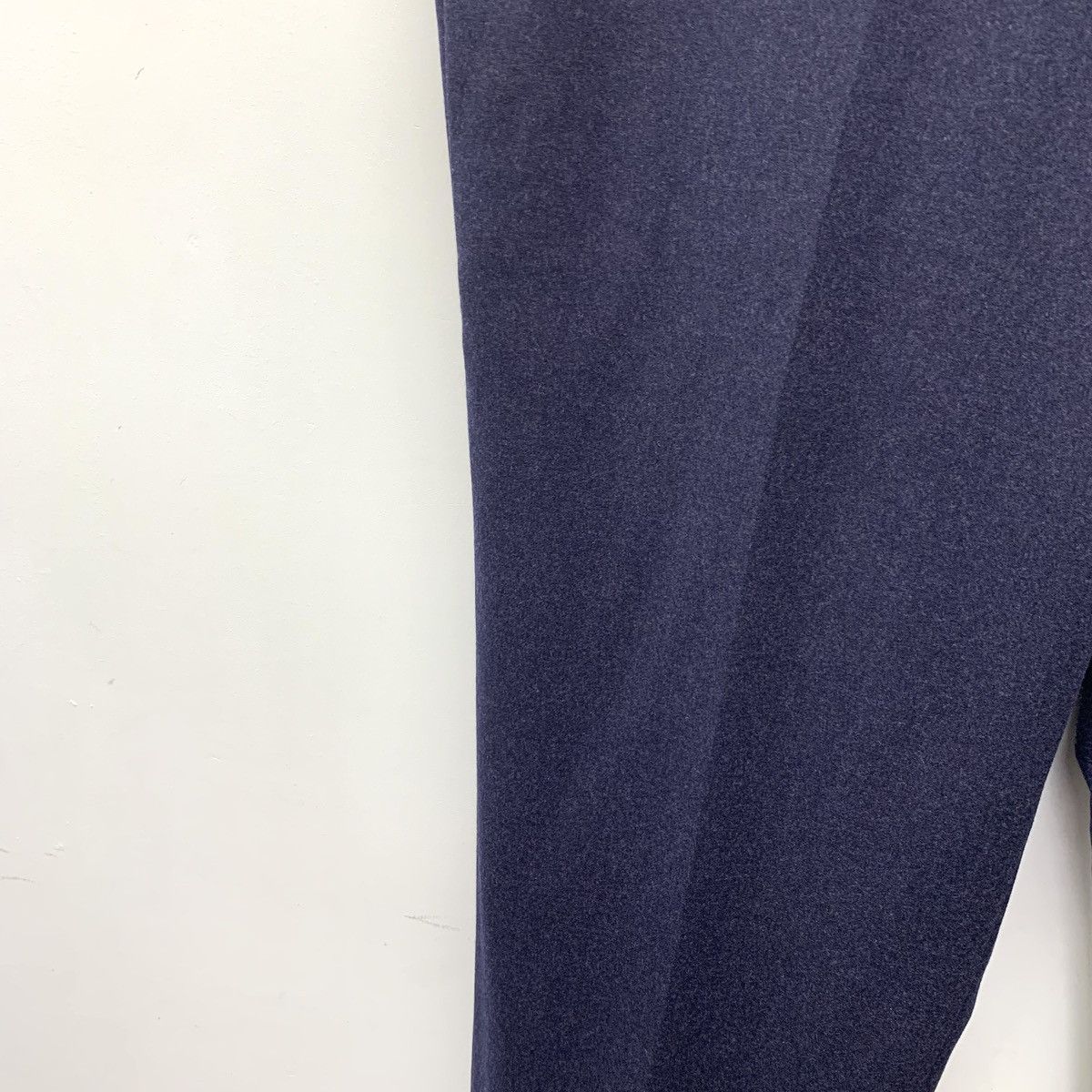 Z Zegna Zegna Navy Blue Wool Casual Pants K26WX Size US 40 / EU 56 - 4 Thumbnail