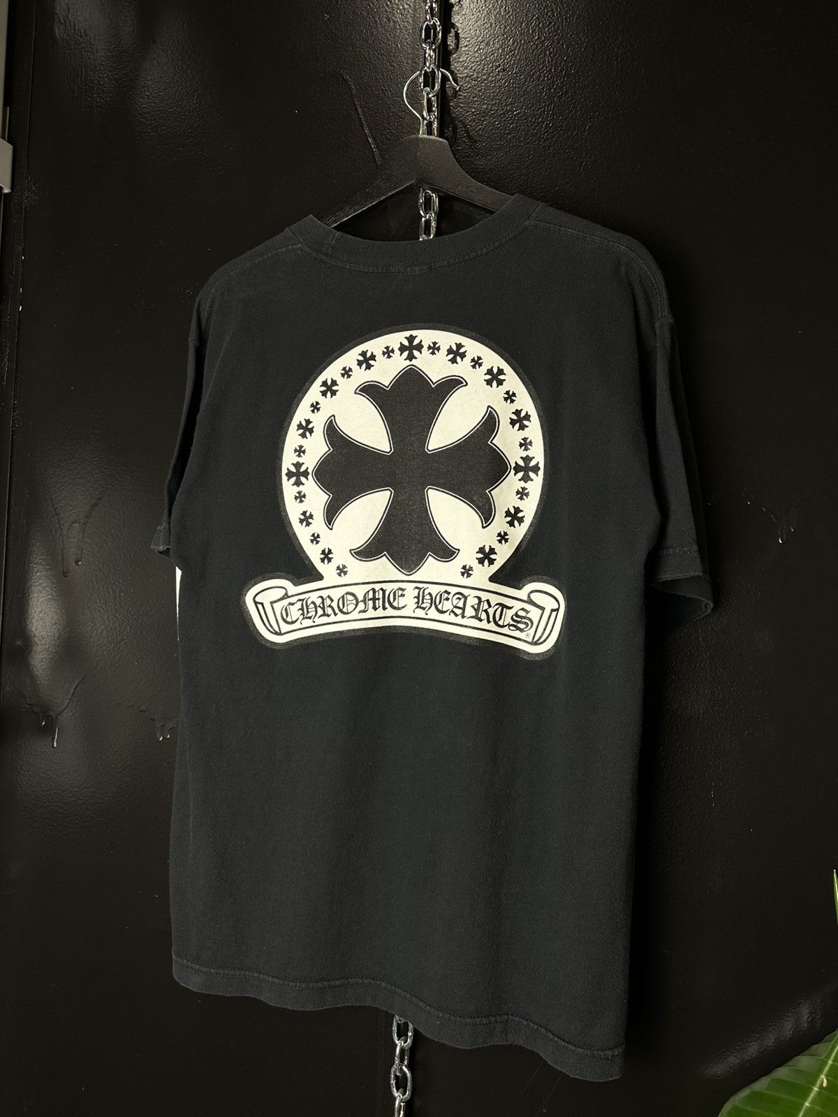Chrome Hearts Vintage Chrome Hearts Cross Stamp Pocket Tee Size US M / EU 48-50 / 2 - 1 Thumbnail
