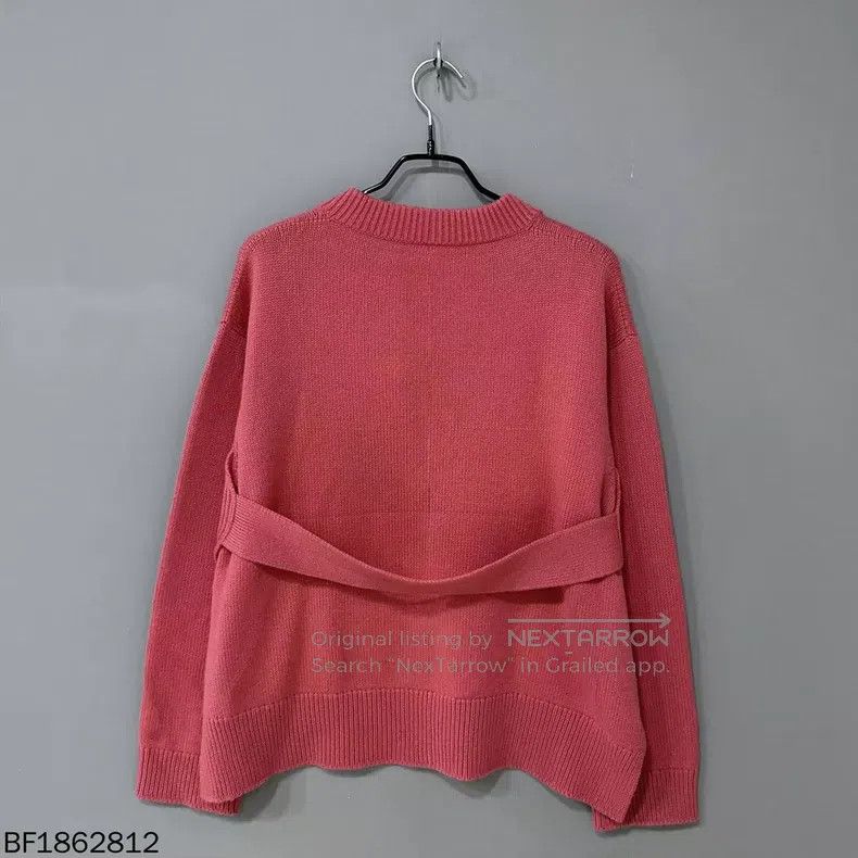 Hermes Hermes Pink V-Neck Keyhole Sweater Size S / US 4 / IT 40 - 3 Thumbnail