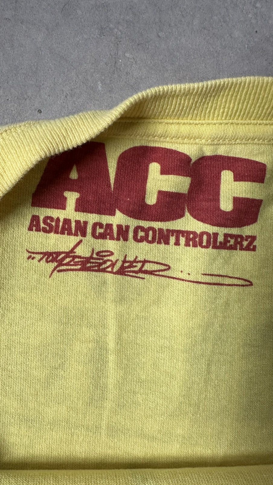 Japanese Brand VINTAGE Y2K ACC ASIAN CAN CONTROLLERZ GRAFFITI TEE Size US XXL / EU 58 / 5 - 8 Thumbnail