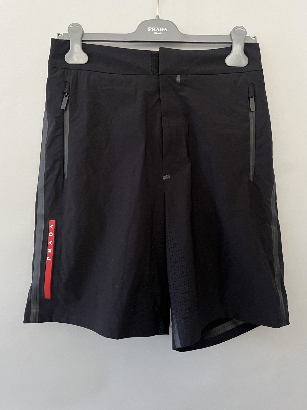 Prada Prada Stretch Re-Nylon Shorts Size US 30 / EU 46 - 6 Thumbnail