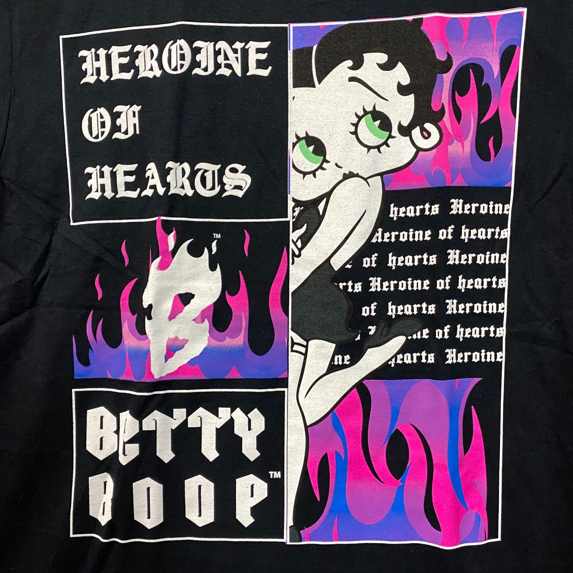 Other Betty Boop Heroine Of Hearts Graphic Design T-Shirt Medium Size US M / EU 48-50 / 2 - 2 Thumbnail