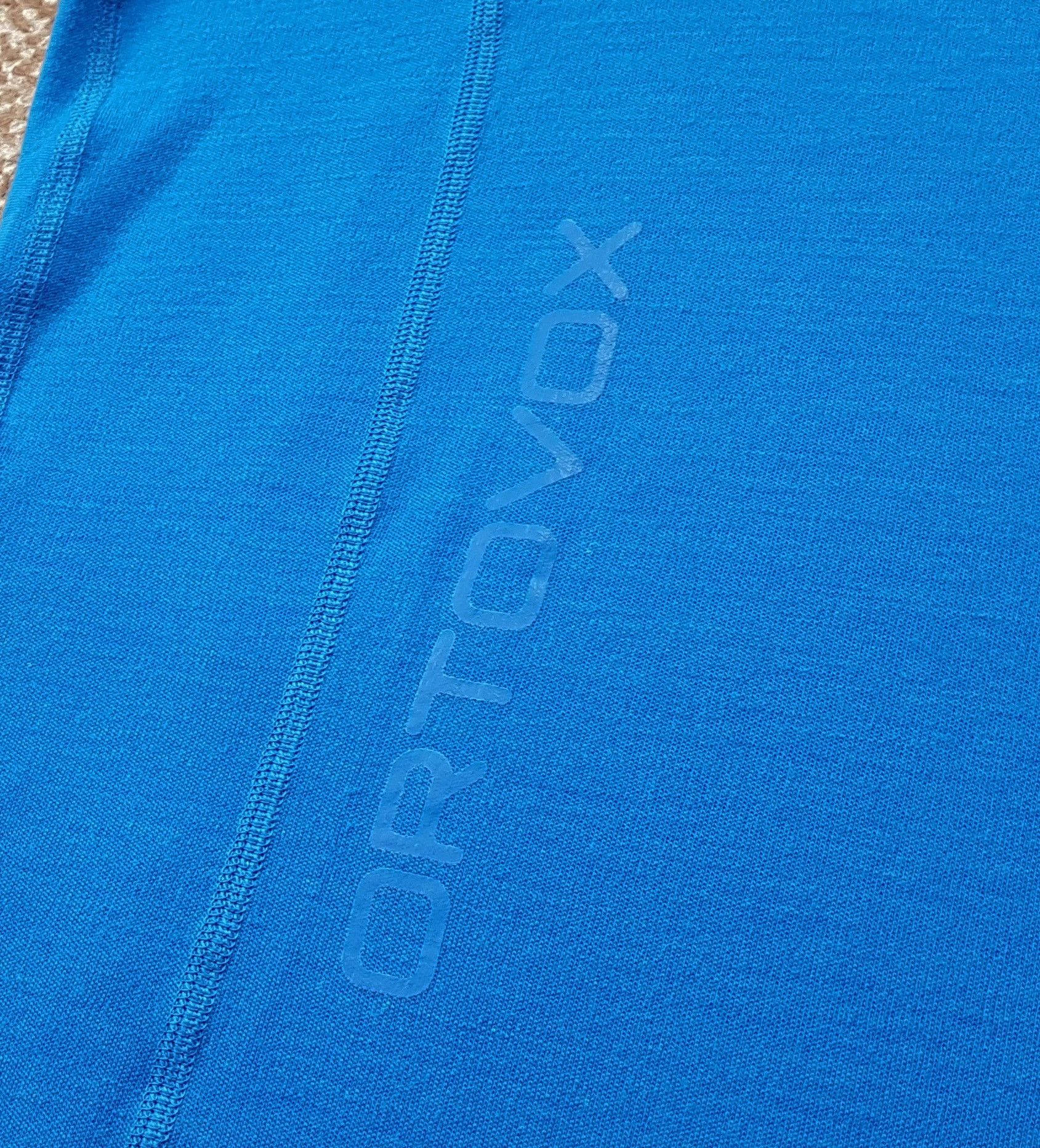 ORTOVOX Ortovox Merino Men's Long Sleeve Base Layer Zip Neck sz L Size US L / EU 52-54 / 3 - 6 Thumbnail