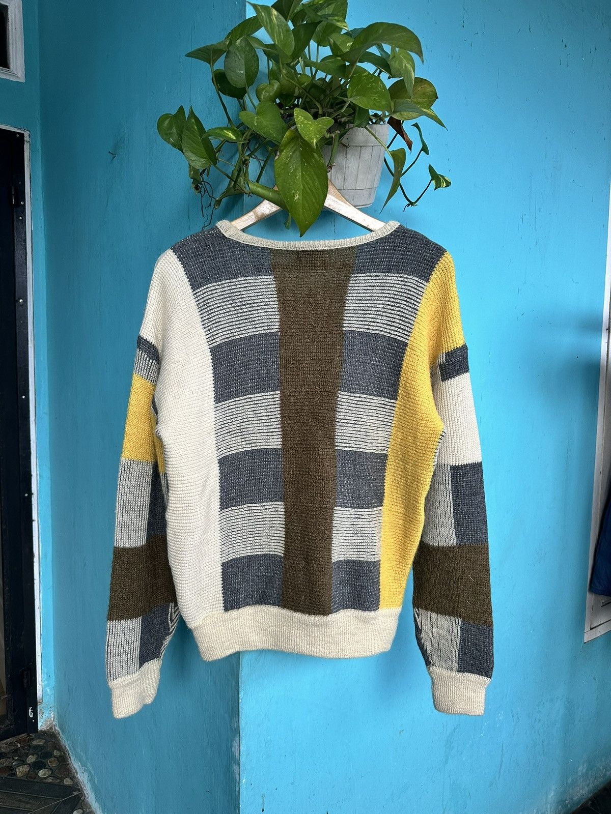 Tete Homme Vintage Tete Homme Katoh Kazutaka By issey Miyake Knitwear Size US M / EU 48-50 / 2 - 2 Thumbnail