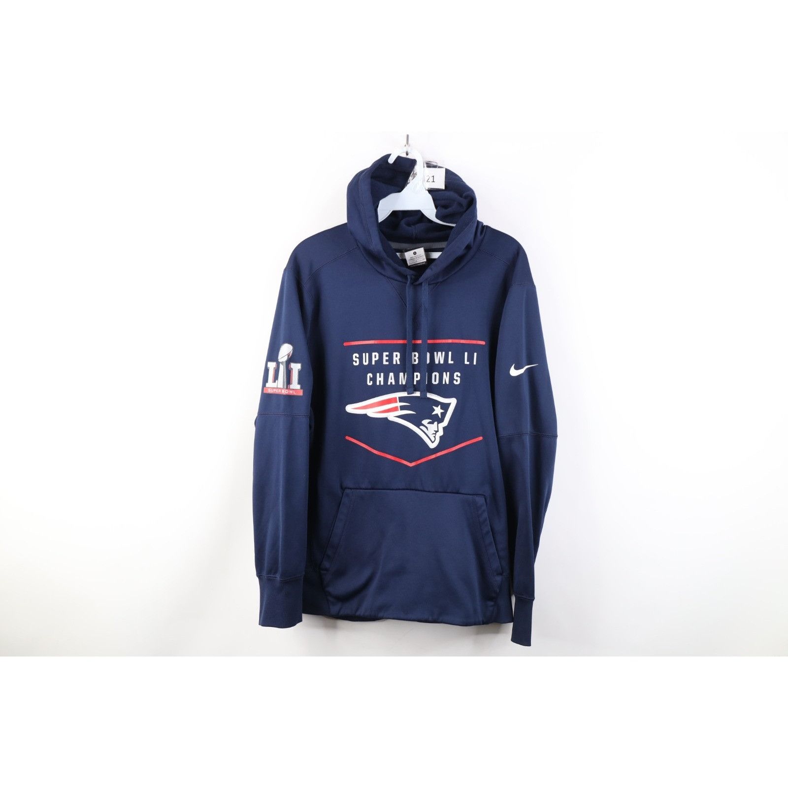 Nike Nike Super Bowl LI Champs New England Patriots Hoodie Size US S / EU 44-46 / 1 - 1 Thumbnail