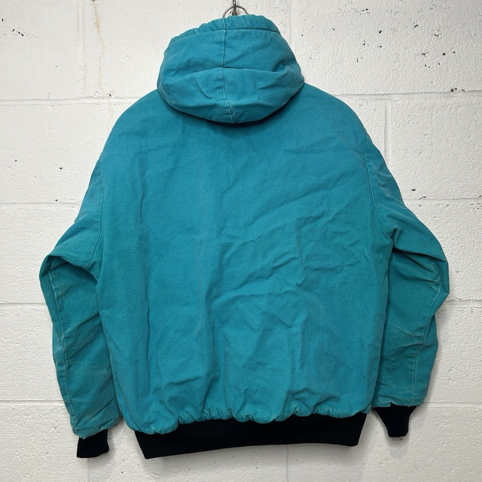 Vintage Vintage Polar King By Key Hooded Canvas Jacket “Turquoise” Size US M / EU 48-50 / 2 - 2 Thumbnail