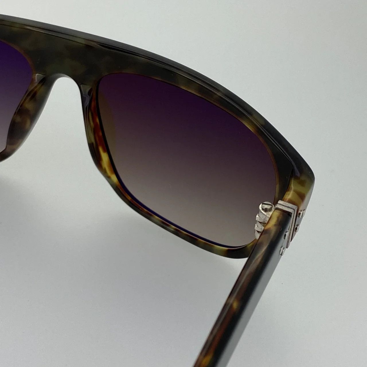 Ann Demeulemeester Ann Demeulemeester Sunglasses Black and Brown Graduated Size ONE SIZE - 13 Thumbnail
