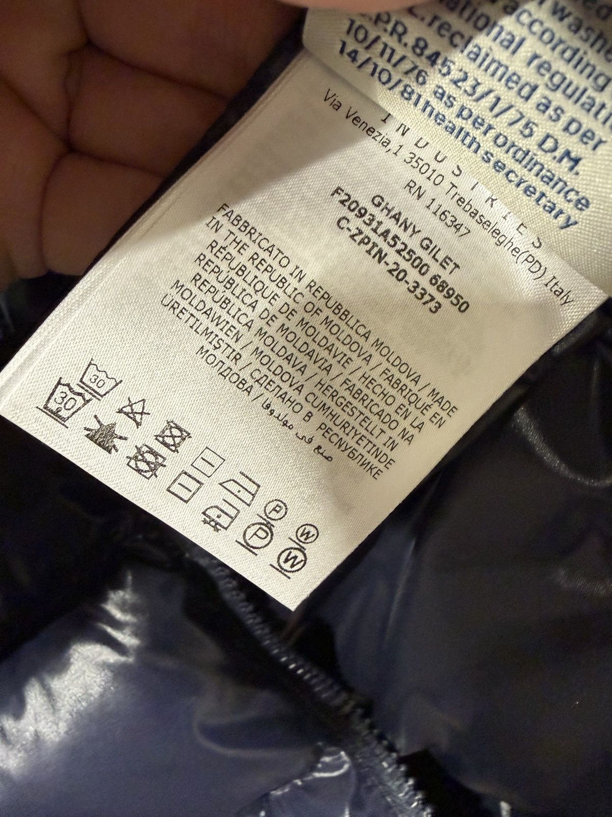Moncler Moncler Ghany Down Vest NEW 1300$ Size US XL / EU 56 / 4 - 7 Thumbnail