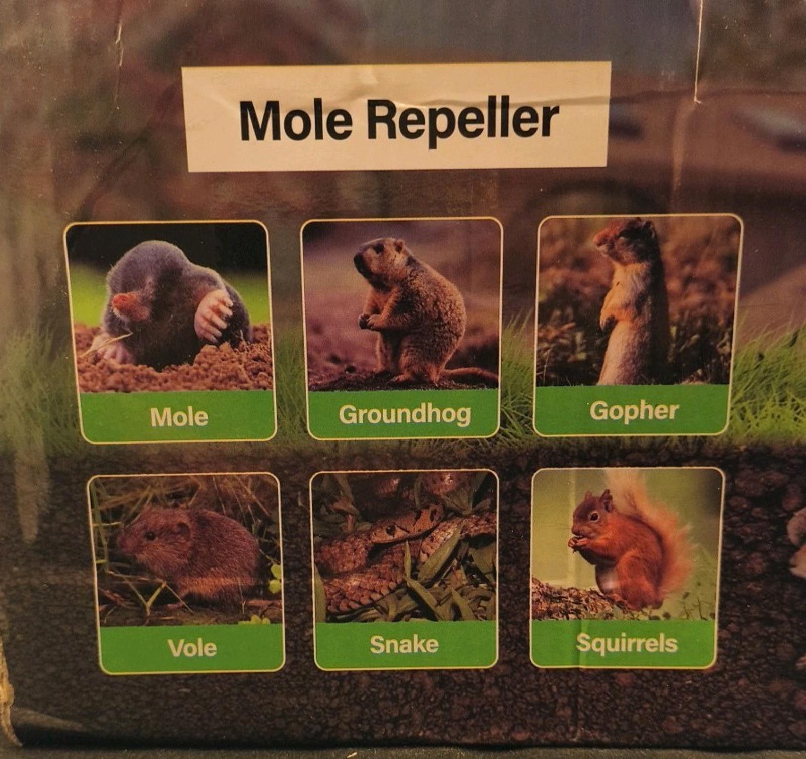 Other Caveat Solar Outdoor Mole Groundhog Repellent Stakes 8 Pack Size ONE SIZE - 2 Thumbnail