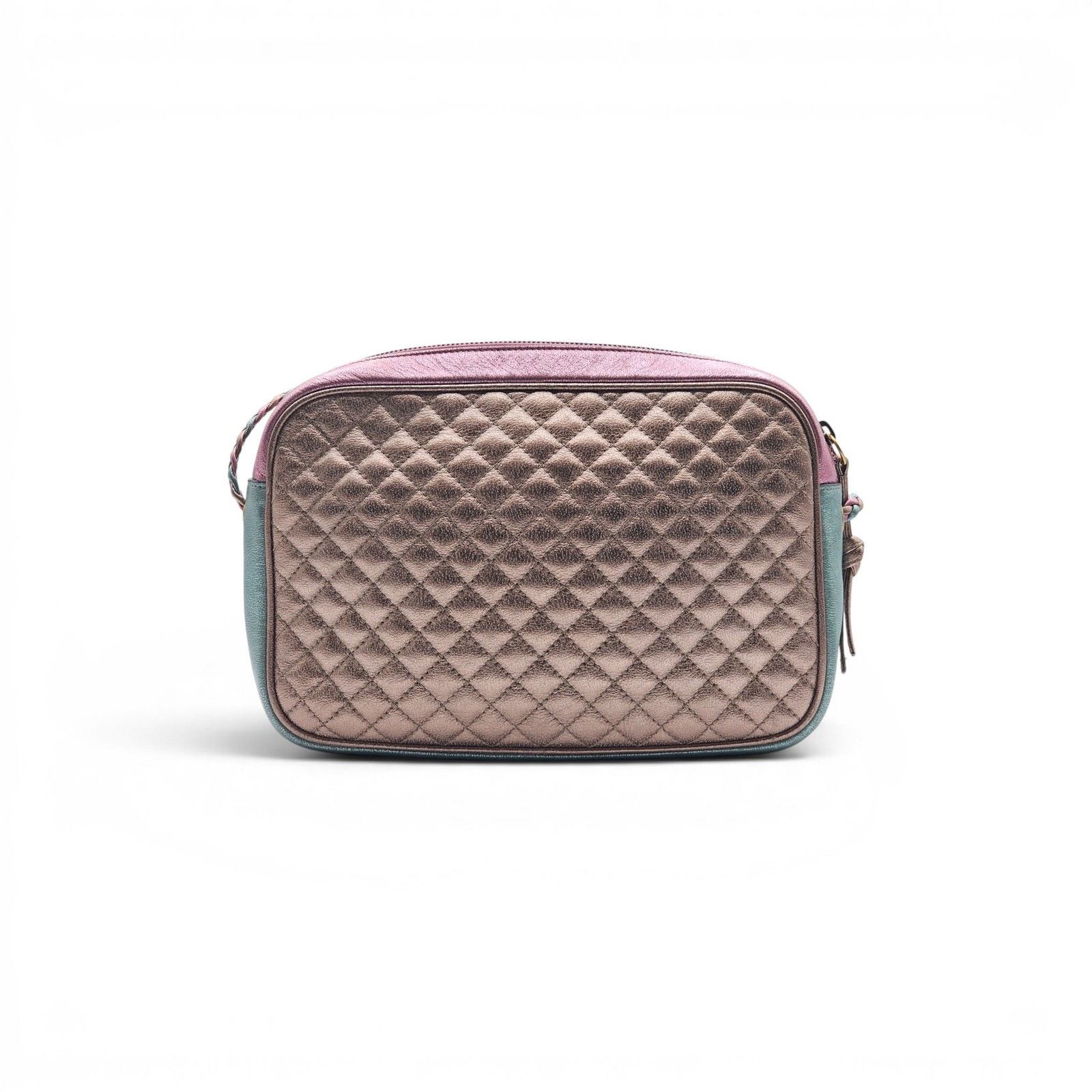 Gucci Trapuntata Metallic Quilted Leather Camera Bag Tricolor Size ONE SIZE - 3 Thumbnail
