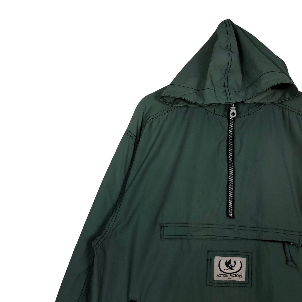 Japanese Brand 🔥ACTION FACTORY WEAR ANORAK JACKET HOODIE BIG POCKETS Size US S / EU 44-46 / 1 - 7 Thumbnail