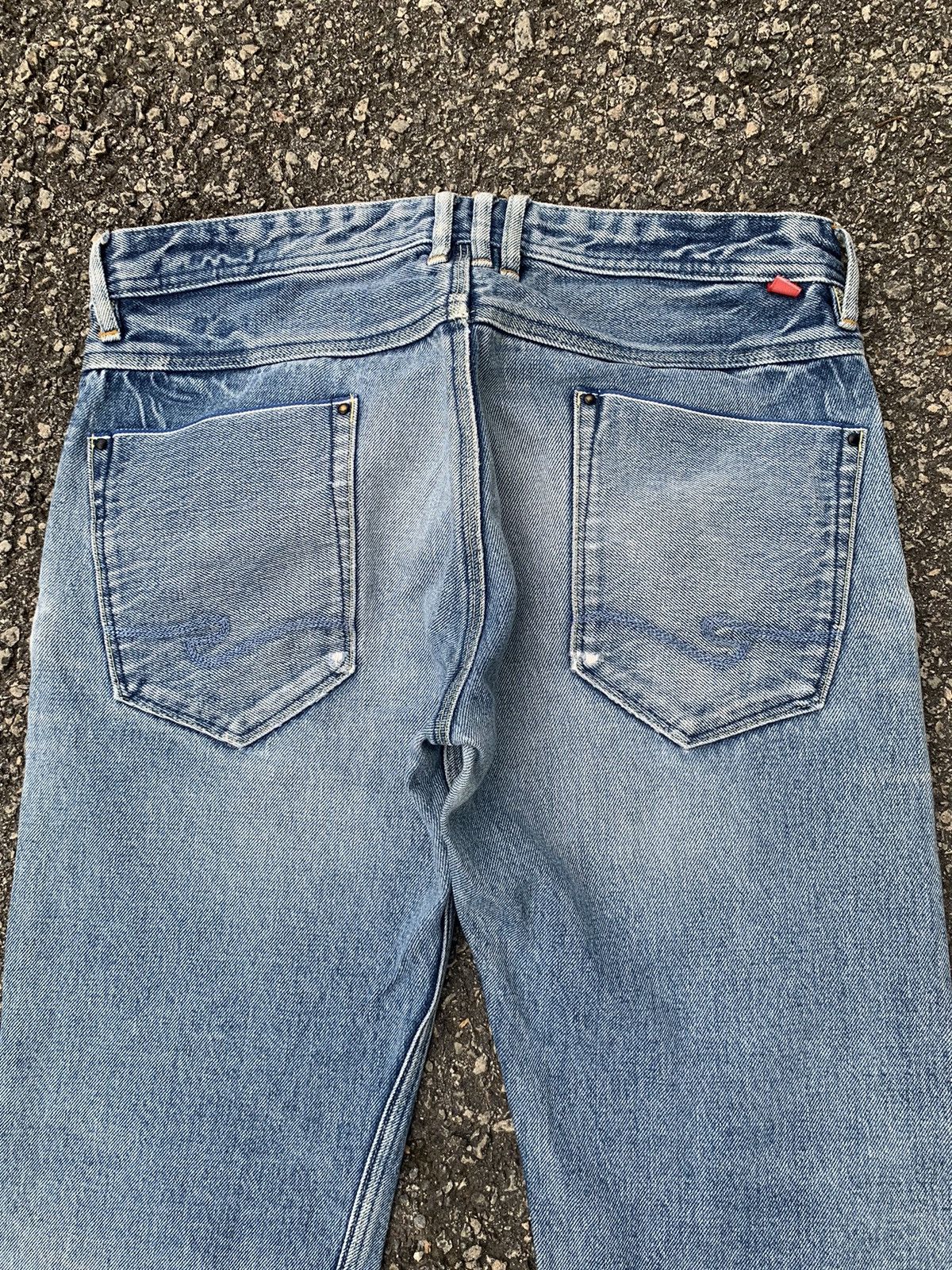 Nicole Club DISTRESSED NCFM NICOLE CLUB RIELABO SELVEDGE DENIM Size US 32 / EU 48 - 6 Thumbnail