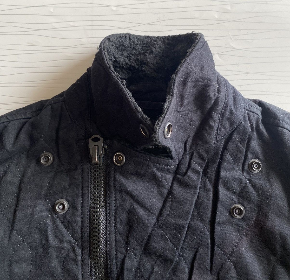 20471120 BEAMS Japan Linen Rider Double Collar Punk Jacket Size US M / EU 48-50 / 2 - 12 Thumbnail