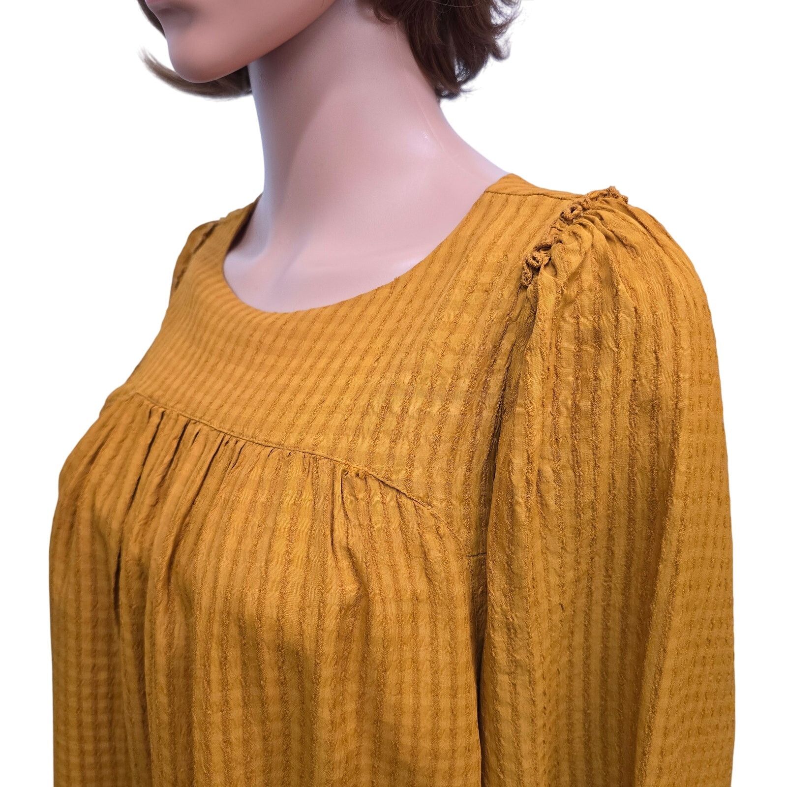 Other Roller Rabbit Top Blouse XS Oversized 3/4 Bell Sleeve Size XS / US 0-2 / IT 36-38 - 4 Thumbnail