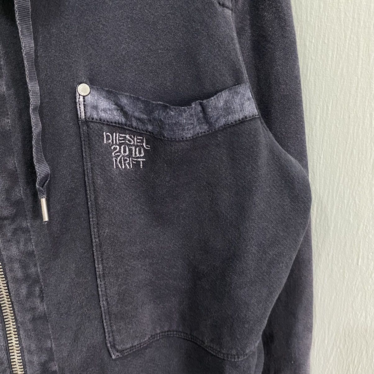 Diesel Archival Diesel 2010 IRFT Multi-Hooded Zip Up Hoodie - Grey Size US M / EU 48-50 / 2 - 8 Thumbnail