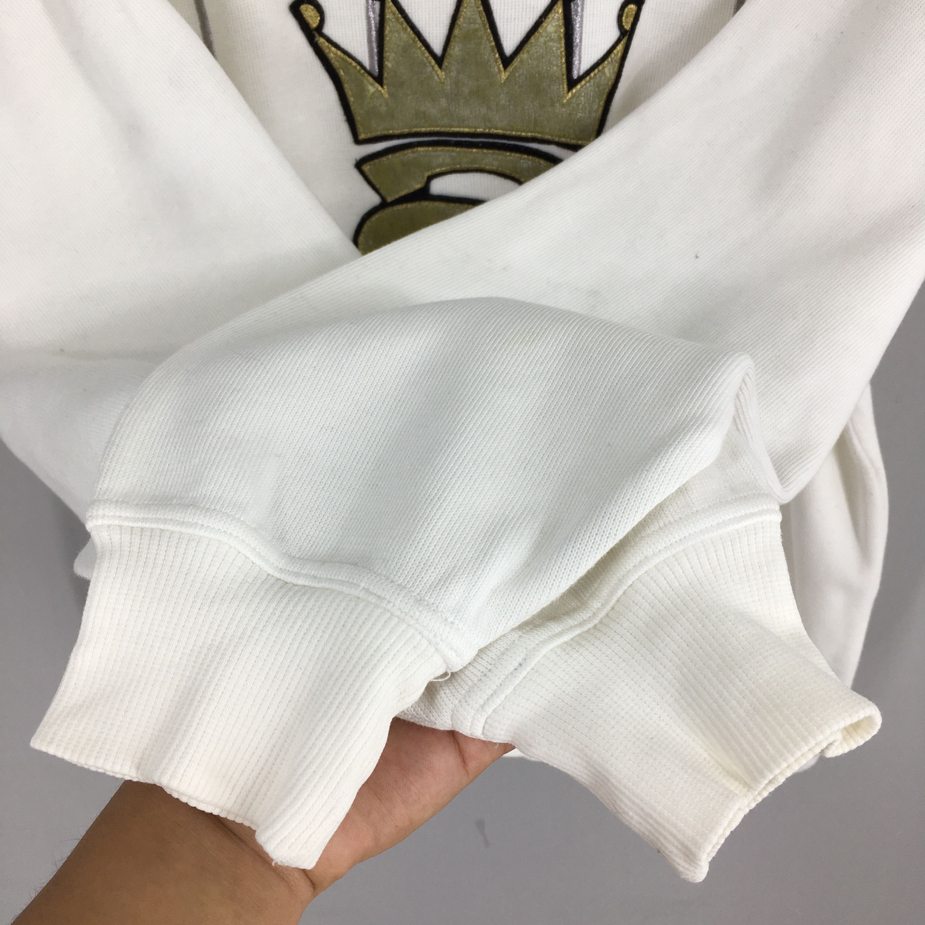 Designer × Hardy Amies × Vintage Vintage Hardy Amies Sport White Sweatshirt Medium Size US M / EU 48-50 / 2 - 5 Thumbnail