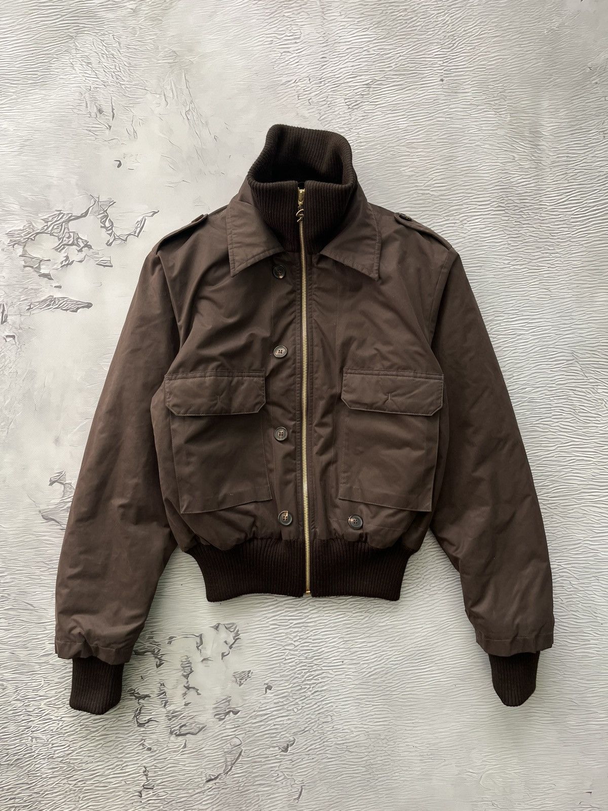 Bogner Sonia Bogner Vintage Bomber Jacket Designer Brown Women Size M / US 6-8 / IT 42-44 - 5 Thumbnail