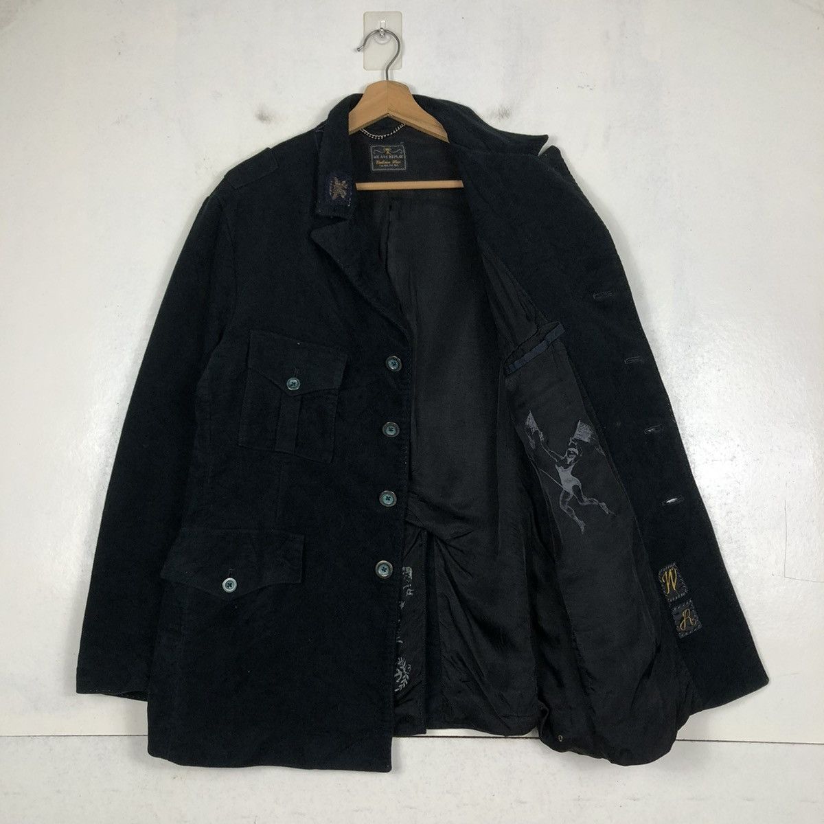 Japanese Brand 📌VINTAGE BIKET JACKET REPLAY JAPAN MUTLI POCKETS BONDAGE Size US L / EU 52-54 / 3 - 12 Thumbnail