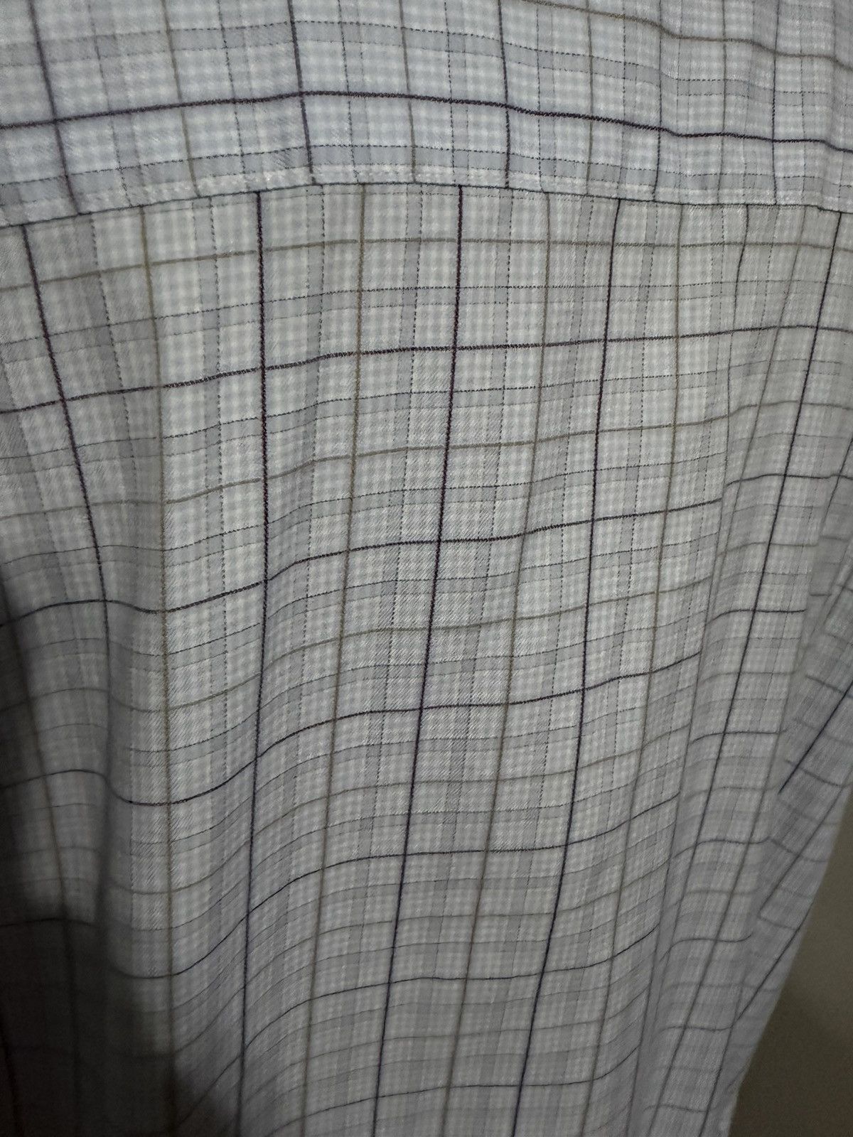 Ermenegildo Zegna Ermenegildo Zegna Plaid Oxford Blue Office Button Up large Size US L / EU 52-54 / 3 - 4 Thumbnail