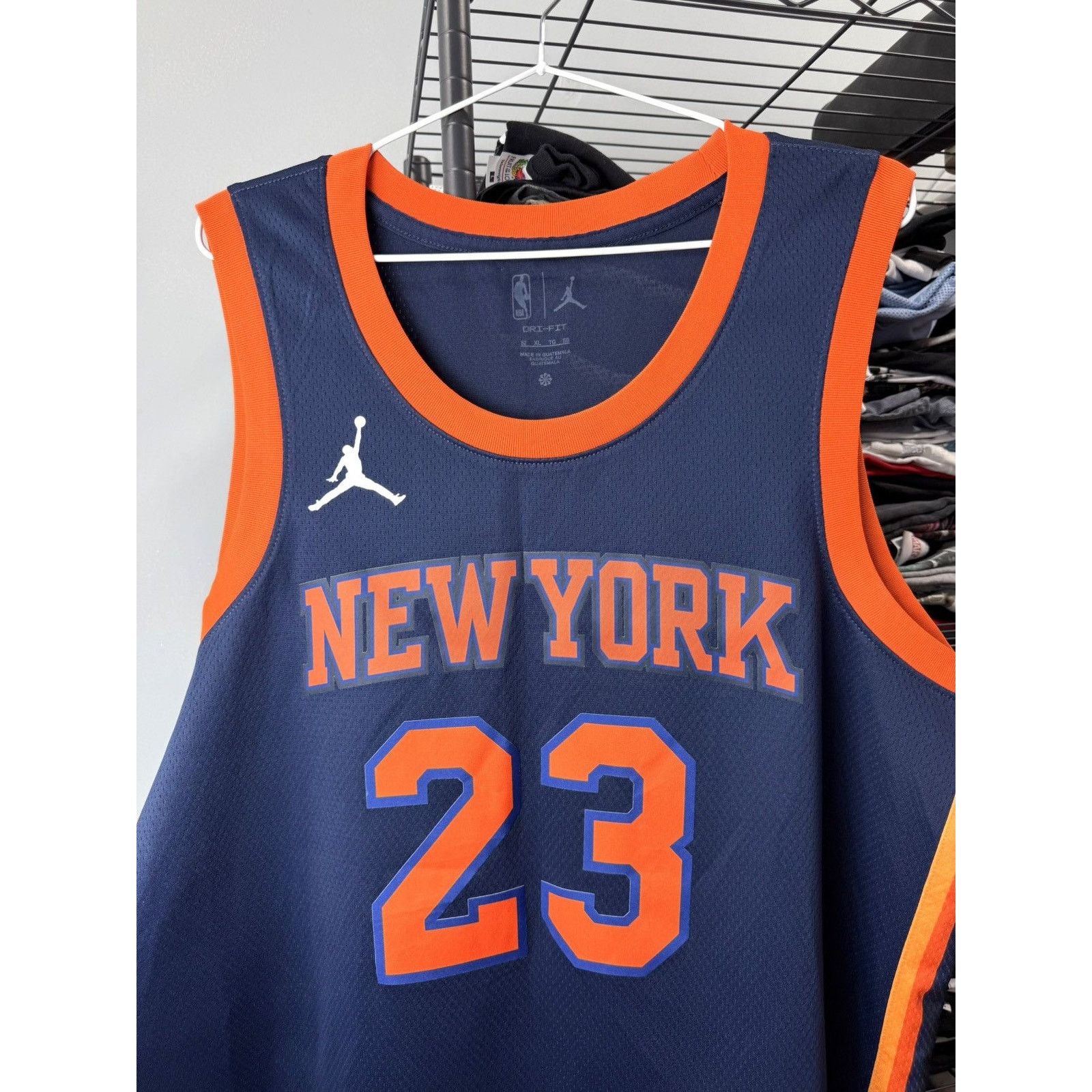 Jordan Brand Jordan New York Sleeveless Basketball Jersey T Shirt Size US XL / EU 56 / 4 - 3 Thumbnail