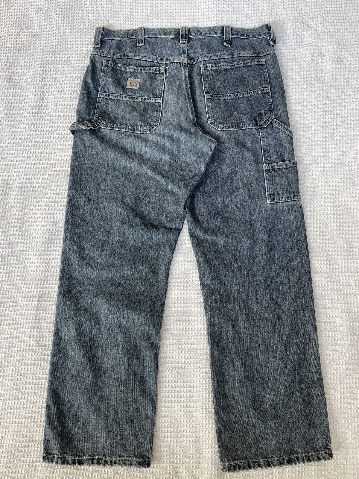 Vintage'90s🔥LEE🔥Distressed Carpenter Baggy Jeans