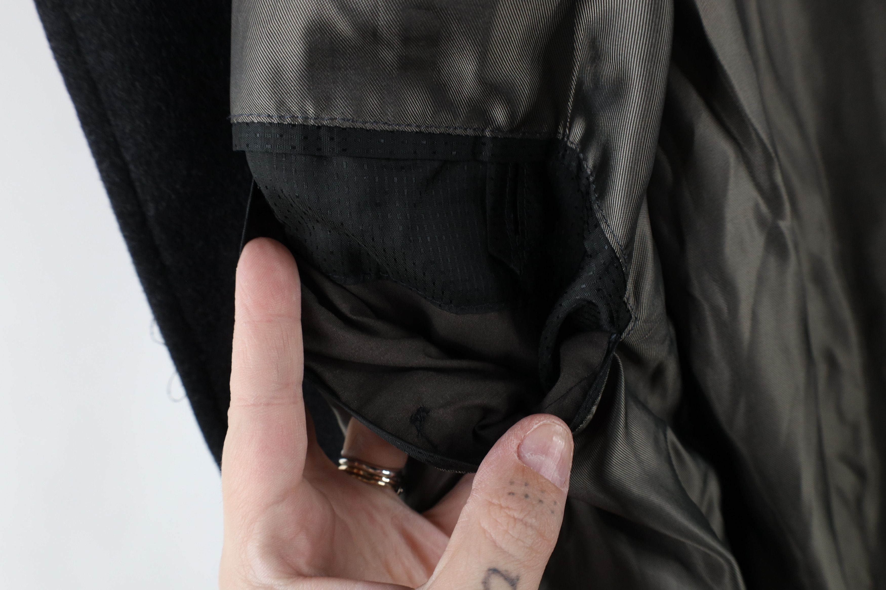 Schneiders × Vintage Schneiders Salzburg Blend Overcoat Jacket Dark Gray Size US XL / EU 56 / 4 - 10 Thumbnail