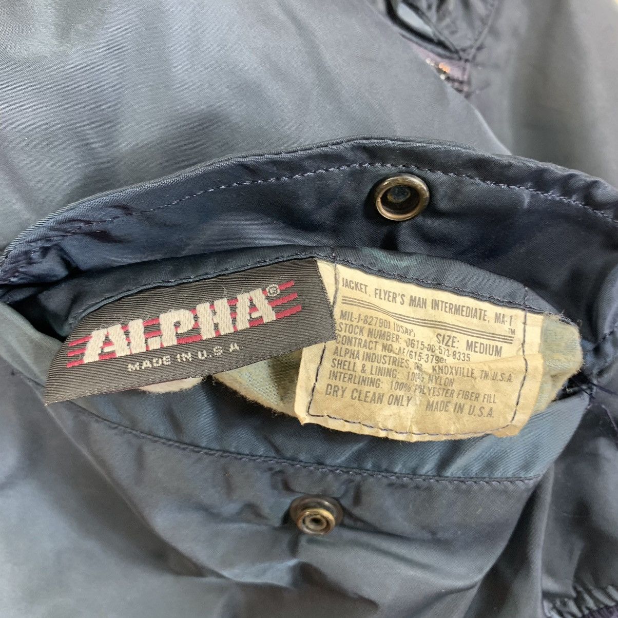 Alpha Industries Vintage Alpha Industries Bomber Jacket Size US M / EU 48-50 / 2 - 6 Thumbnail