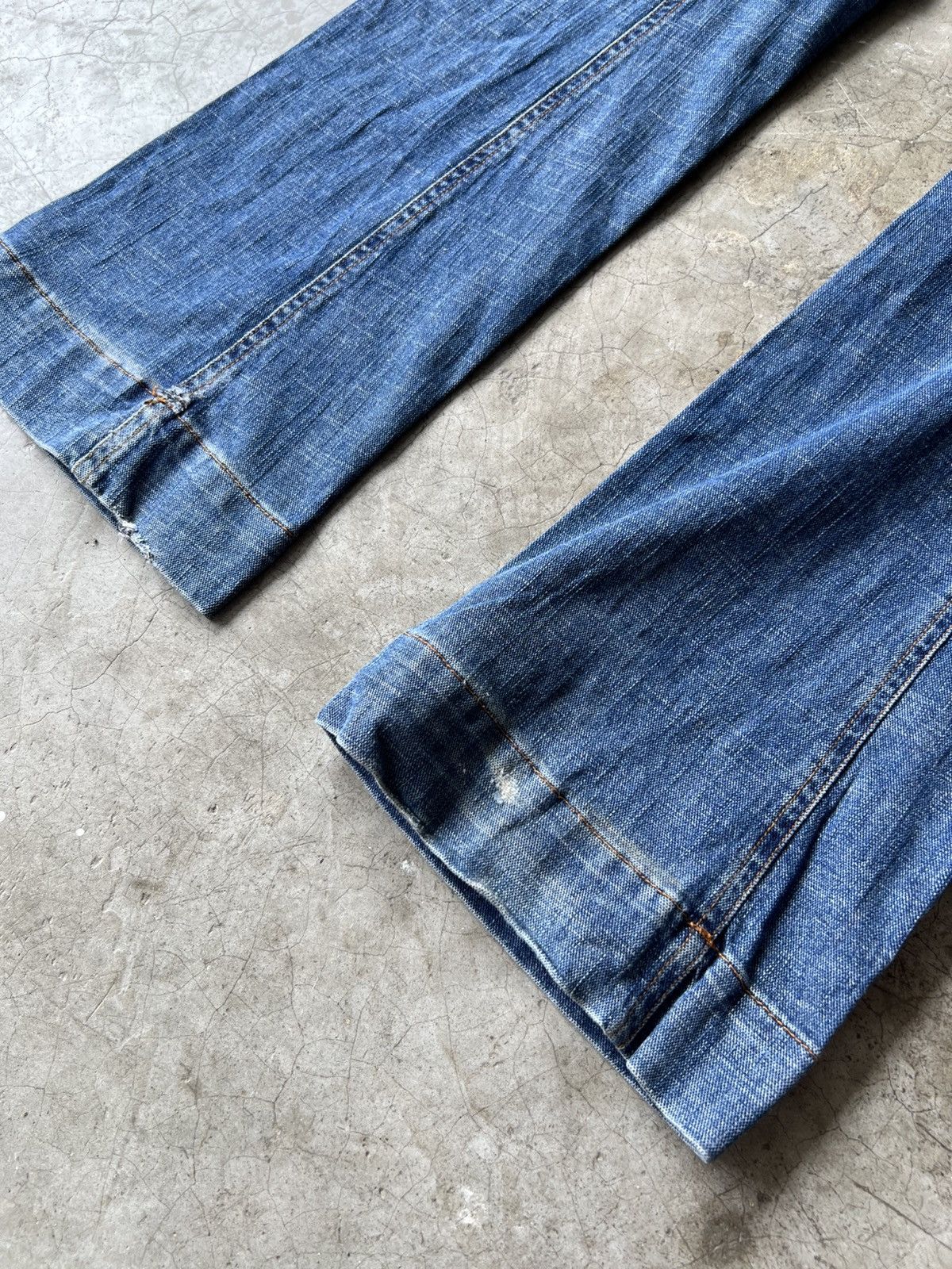 Vivienne Westwood Vivienne Westwood Anglomania - “Pirate” Spiral Flared Jeans Size 28" / US 6 / IT 42 - 10 Thumbnail