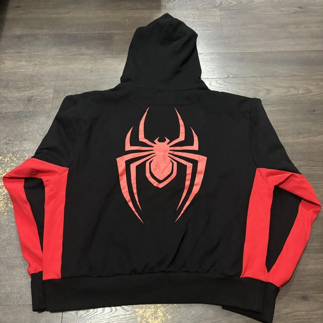Designer day by day one step closer Spider-Man full zip hoodie XXL Size US XXL / EU 58 / 5 - 5 Thumbnail