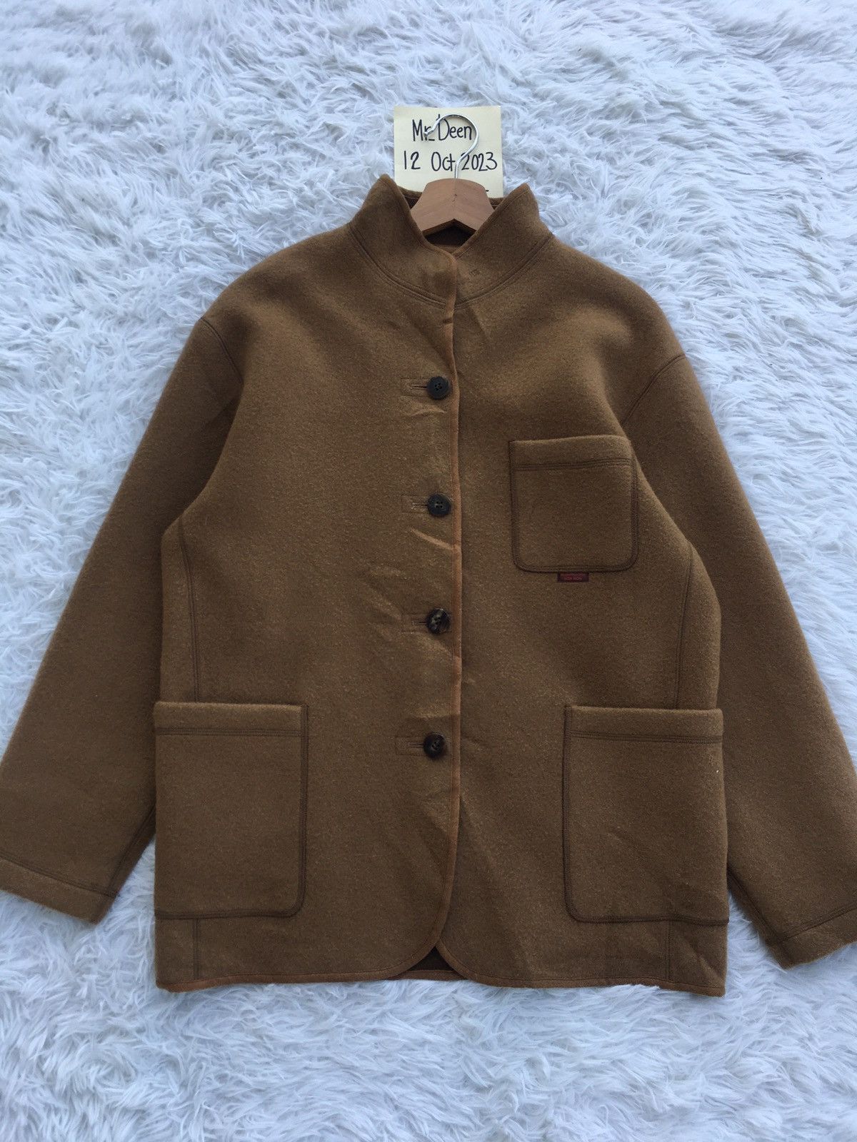 Issey Miyake Rare Vintage Mademoiselle NON NON Wool Jacket Size US L / EU 52-54 / 3 - 2 Thumbnail