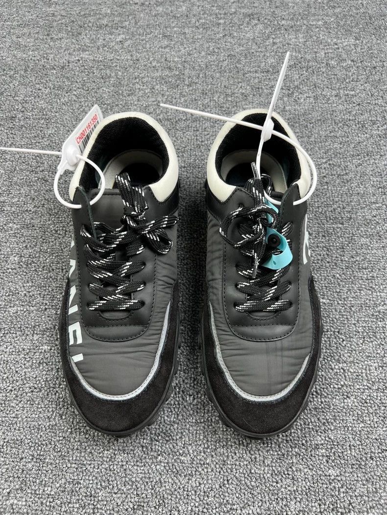 Chanel Chanel Black Casual Sneakers Size 36.5 Size US 6.5 / EU 39-40 - 3 Thumbnail