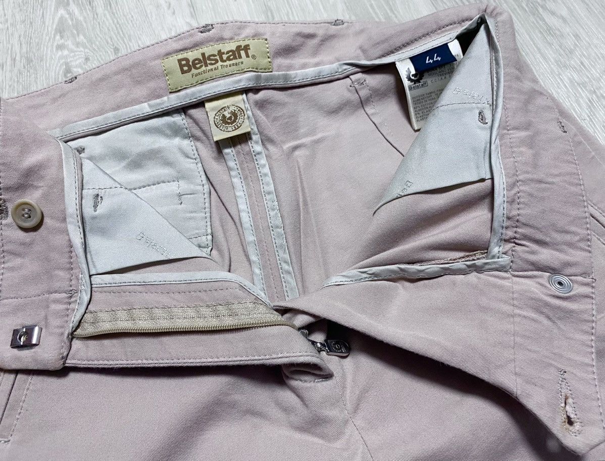 Belstaff Belstaff Beige Cotton Functional Casual Trouser Stretch Pant Size 30" / US 8 / IT 44 - 15 Thumbnail