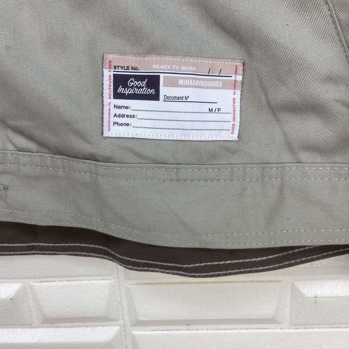 Designer × Maison MIHARA YASUHIRO Miharayasuhiro Two-tone Worker Workwear Jacket Size US M / EU 48-50 / 2 - 7 Thumbnail