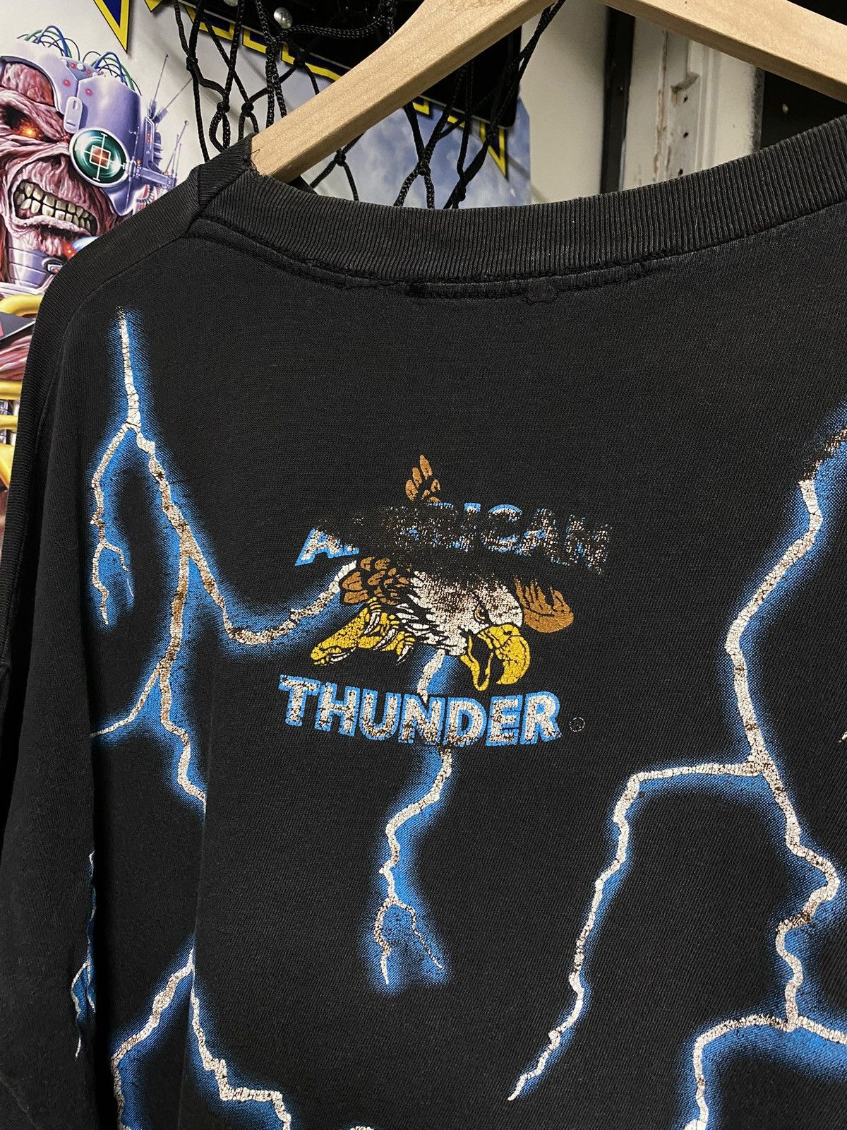 Vintage Vintage 90’s American Thunder Tribal T-Shirt Vtg Size Medium Size US M / EU 48-50 / 2 - 5 Thumbnail