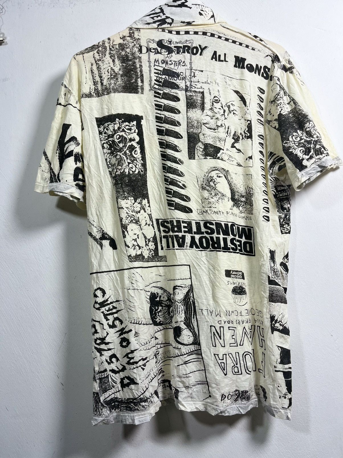 Hysteric Glamour Rare Hysteric Glamour Destroy All Monsters Shirt Size US M / EU 48-50 / 2 - 3 Thumbnail
