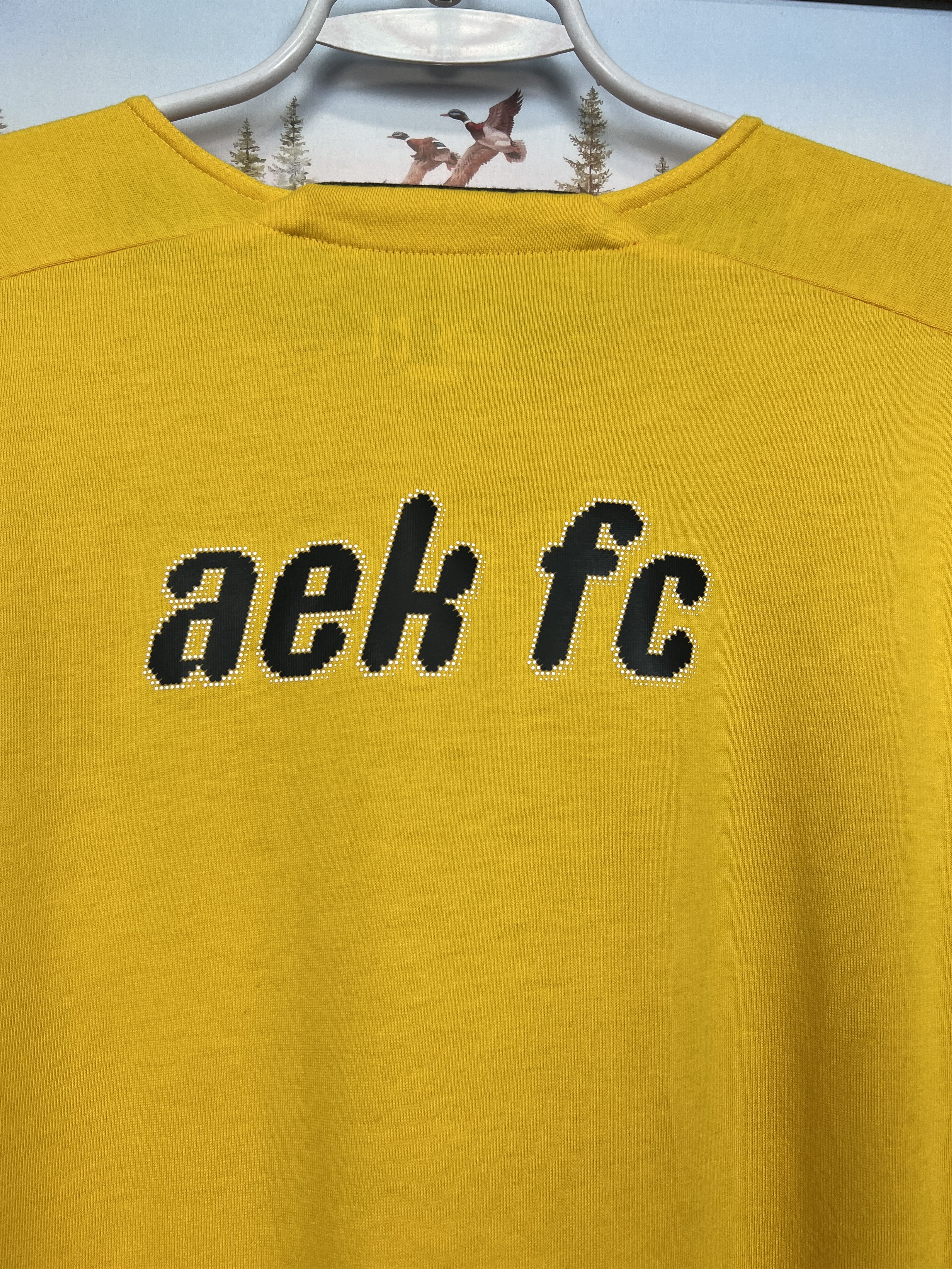 Puma Puma 2013 AEK Athens Football Shirt Soccer Train Long Sleeve Size US S / EU 44-46 / 1 - 14 Thumbnail