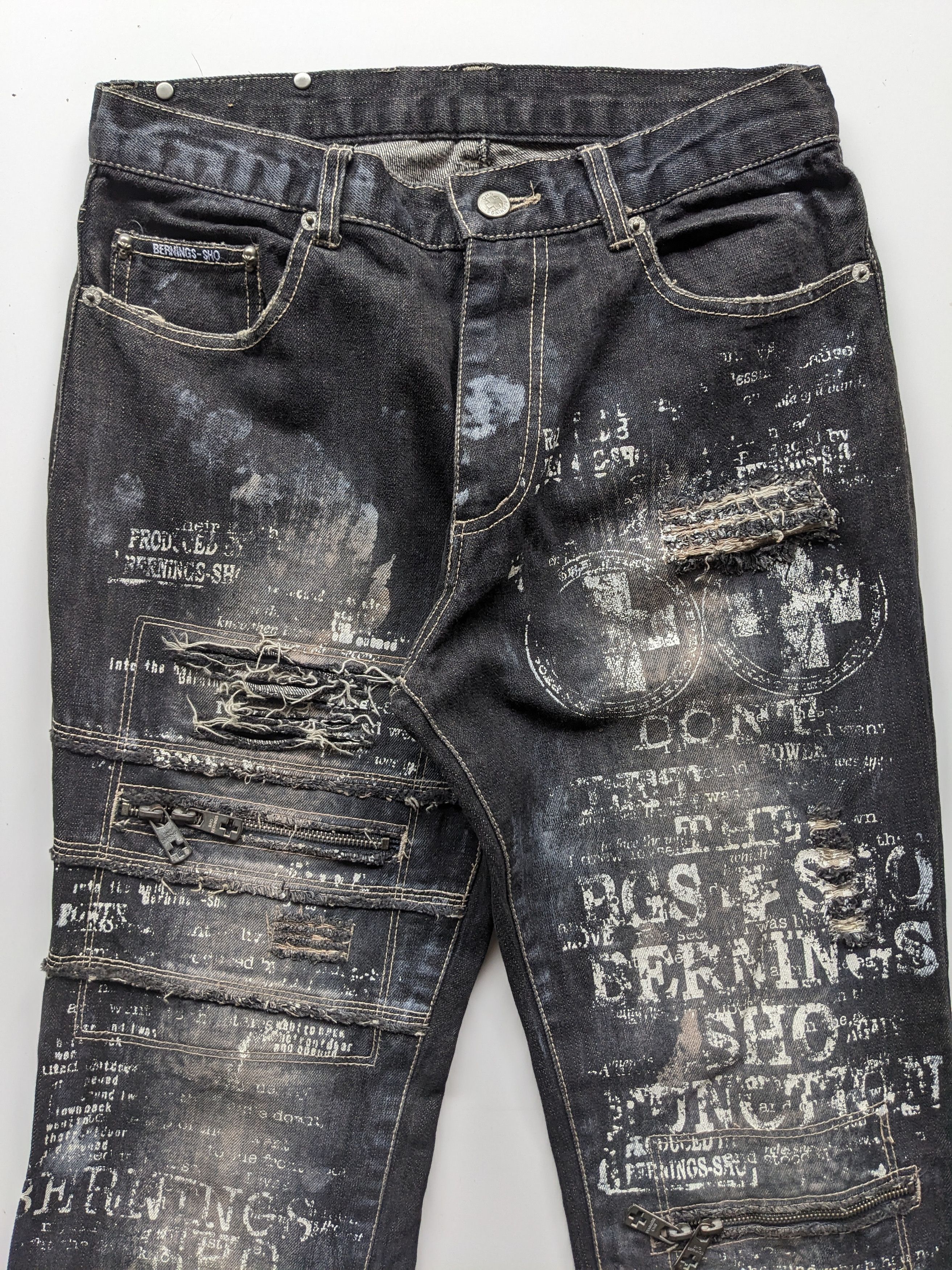 Hysteric Glamour × If Six Was Nine × Seditionaries Berning Sho OVP printed like Hysteric Glamour Size US 29 - 3 Thumbnail