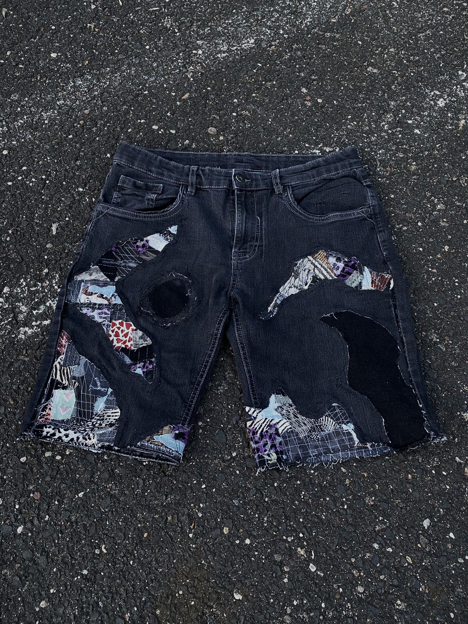 Kapital × Number (N)ine × Vintage Vintage Kapital Inspired Hippie Denim Saschiko Patchwork Size US 34 / EU 50 - 1 Thumbnail