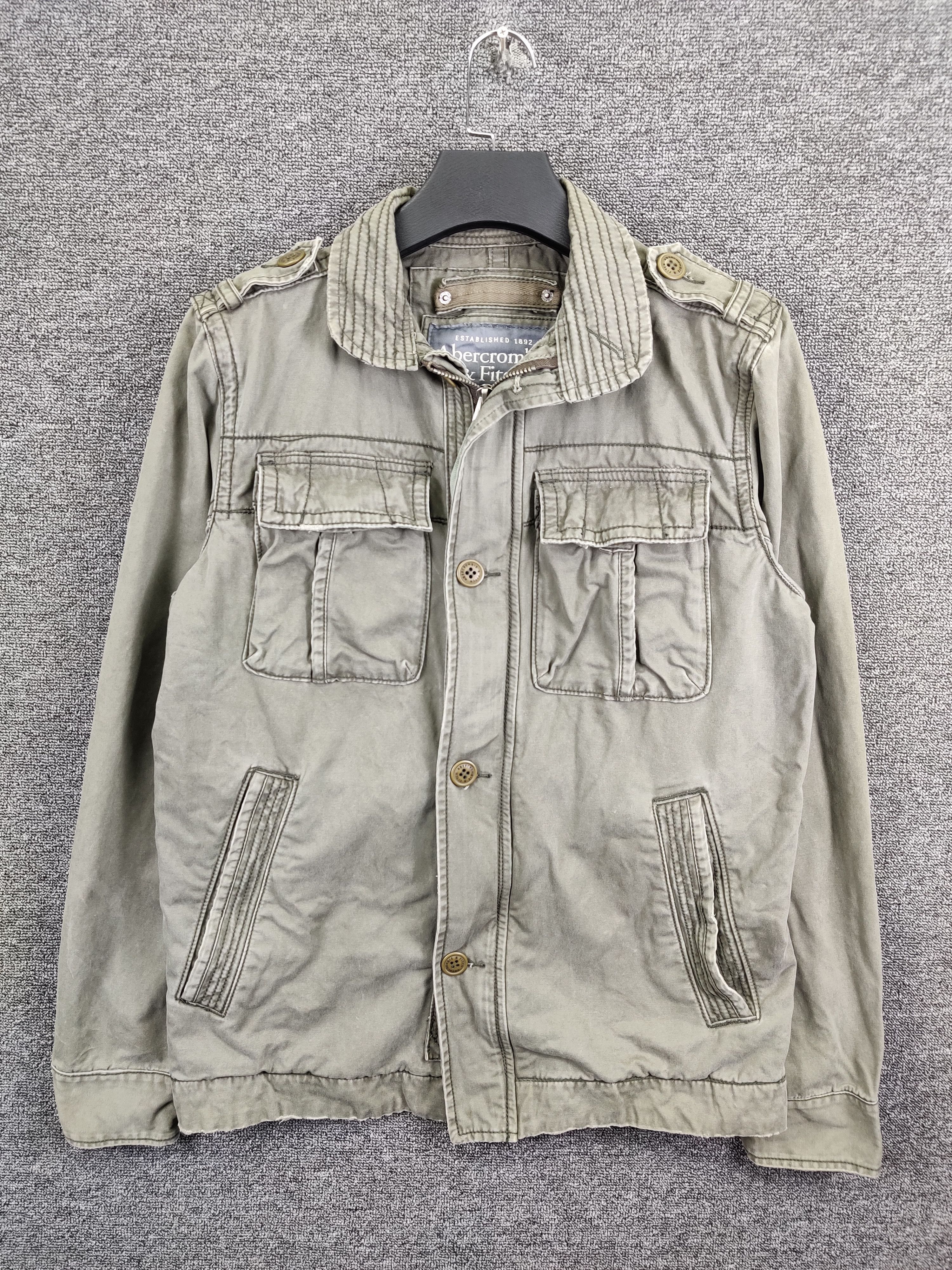 ★Abercrombie & Fitch★Sentinel Jacket M Abercrombie & Fitch Vintage Abercrombie & Fitch Punk Style