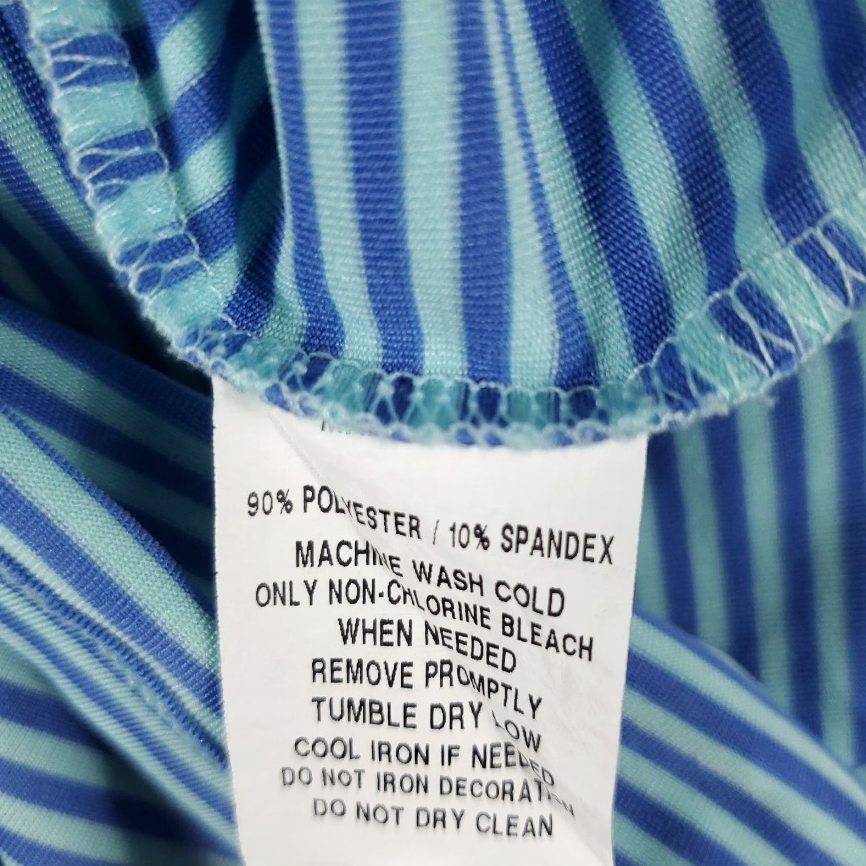 Vintage Greyson Polo Shirt Mens Large Blue Striped Wolf Golf Casual Short Sleeve Polo Size US L / EU 52-54 / 3 - 8 Thumbnail