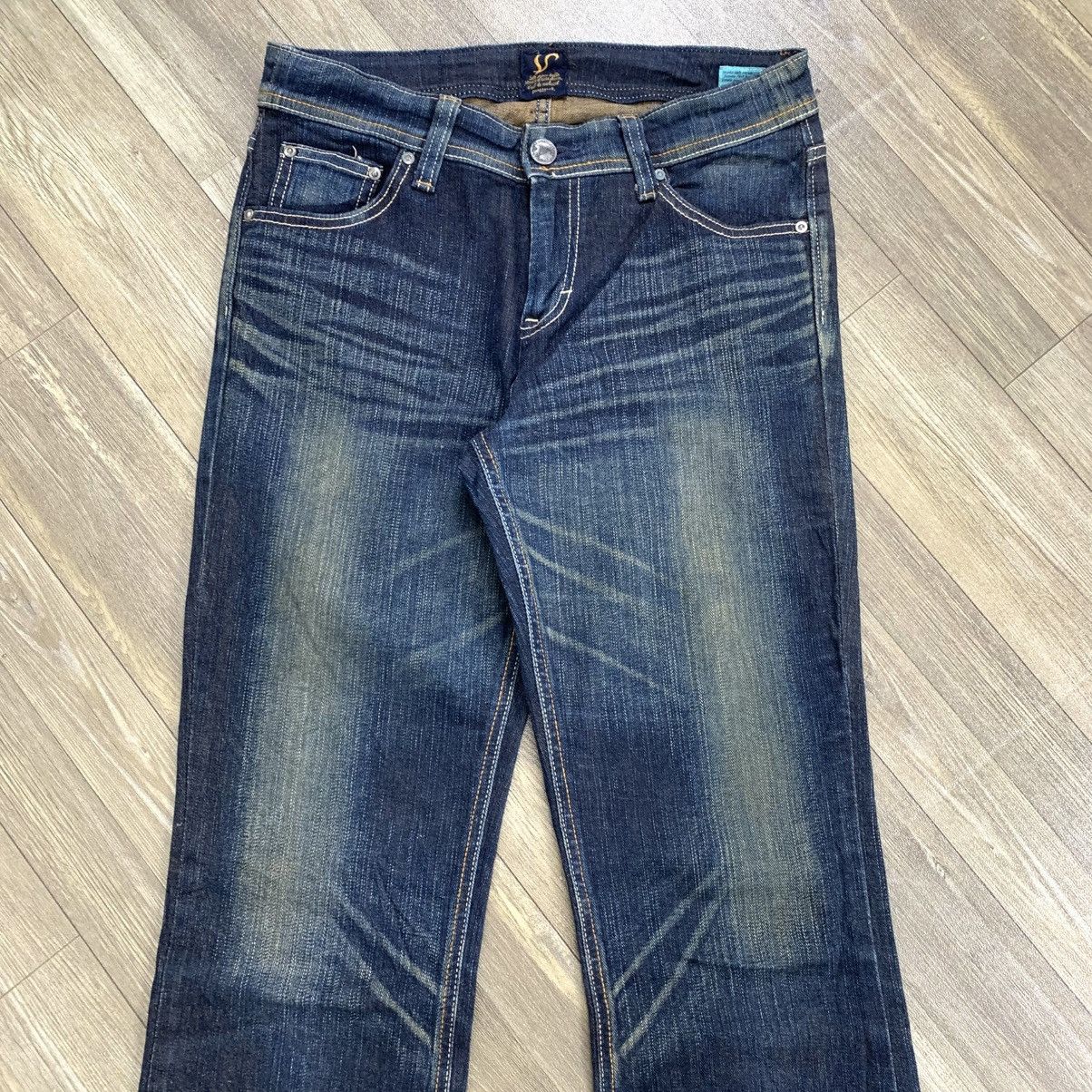 Edwin Crazy💥Edwin Something Bootcut Flared Jeans LGB GOA Style Size US 30 / EU 46 - 4 Thumbnail
